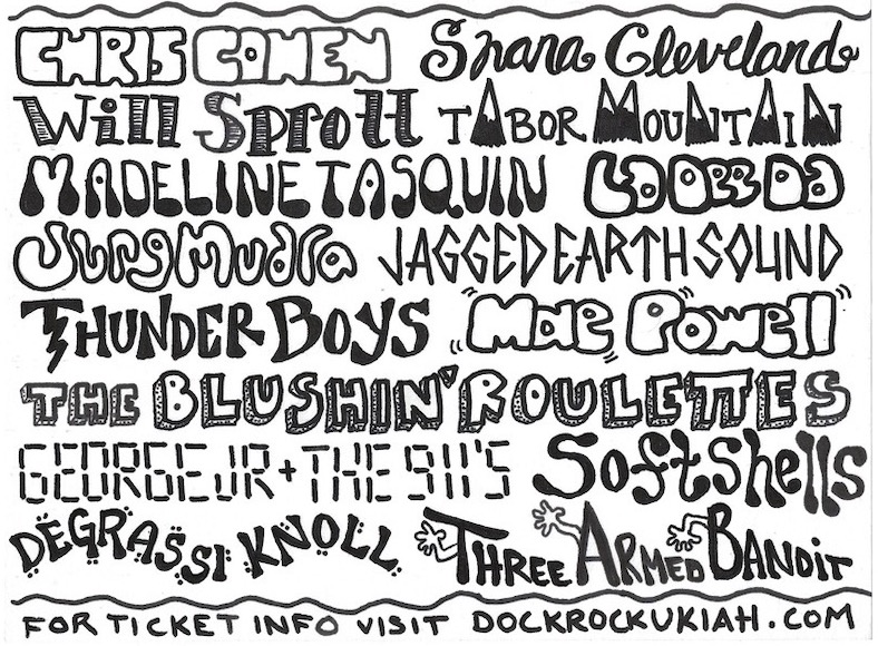 Dock Rock 2026 Artists
